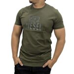 T - shirt gris / kaki homme diesel t - diego T - shirt gris / kaki homme diesel t - diego