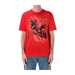 T - shirt homme marc marquez - graphic bike 93 moto gp officiel rouge homme