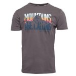 T - shirt kaki / bleu homme best mountain 2001