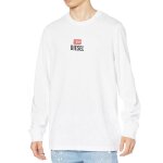T - shirt manches longues blanc homme diesel small