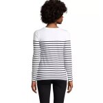 T - shirt manches longues femme sols matelot