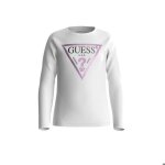 T - shirt manches longues fille guess core