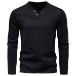 T - shirt manches longues homme en coton col v casual tee shirt regular fit couleur unie confortable ... T - shirt manches longues homme en coton col v casual tee shirt regular fit couleur unie confortable ...
