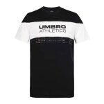 T - shirt marine / blanc gar�on umbro poly