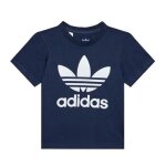 T - shirt marine garon adidas trefoil hk7503