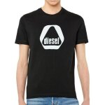 T - shirt noir homme diesel diegor81e