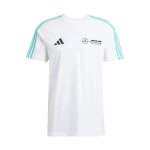 T - shirt mercedes amg petronas f1 adidas dna pour homme - blanc