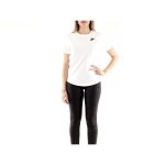 Nike t - shirt club essentials blanc - dx7902 - 100