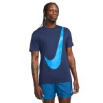 T - shirt nike homme swoosh bleu