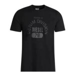 T - shirt noir homme diesel a12248