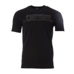 T - shirt noir homme diesel magliettas