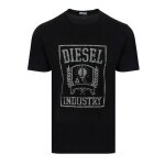 T - shirt noir homme diesel rpati