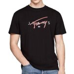 T - shirt noir homme tommy hilfiger reg signature