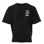 T - shirt noir homme vans logo gfx tee