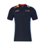 T - shirt officiel � manches courtes oracle red bull racing enfant teamline - bleu