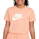 T - shirt orange fille nike fz5548