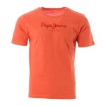 T - shirt orange homme pepe jeans eggo aqw