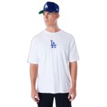 T - shirt oversize - new era - los angeles dodgers - blanc - manches courtes - 95% coton