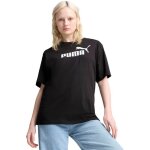 T - shirt puma ess no. 1 logo relaxed tee noir femme