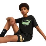 T - shirt puma ess logo lab summer tee b noir fille
