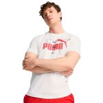 T - shirt puma ess logo lab summer tee blanc homme