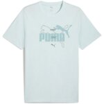 T - shirt puma ess logo lab summer tee bleu homme