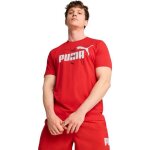 T - shirt puma ess logo lab summer tee rouge homme