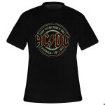 T - shirt rock  gogo ac / dc - est. 1973