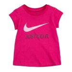 T - shirt rose fille nike nkg swoosh T - shirt rose fille nike nkg swoosh
