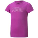 T - shirt rose fille puma runtrain