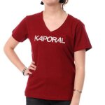 T - shirt rouge femme kaporal selivh