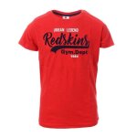 T - shirt rouge gar�on redskins 750409