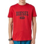 T - shirt rouge homme diesel diegor