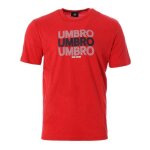 T - shirt rouge homme umbro spl net ct