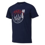 T - shirt - paris saint - germain - collection officielle - bleu - manches courtes - homme T - shirt - paris saint - germain - collection officielle - bleu - manches courtes - homme