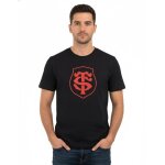 T - shirt - stade toulousain - toulouse - rugby - noir - manches courtes