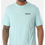 T - shirt - timberland - asos design - couleur turquoise - manches courtes - col arrondi