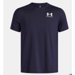 T - shirt - under armour - heatgear - homme - manches courtes - marine - respirant