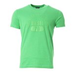 T - shirt vert homme diesel a12248