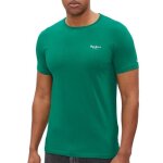 T - shirt vert homme pepe jeans original basic
