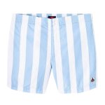 Short de bain blanc / bleu homme jott deauville 1800