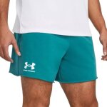 Short bleu homme under armour rival terry 6 Short bleu homme under armour rival terry 6