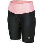 Short de cyclisme femme - 4f - rsd001 - noir et rose - taille xs - peau de chamois
