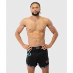 Short mma metal boxe miami vice