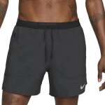 Short - nike - stride - noir - taille élastique - 100% polyester Short - nike - stride - noir - taille élastique - 100% polyester