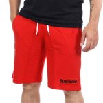 Short rouge homme supreme grip makuhita