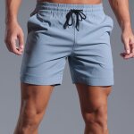 Short de sport homme sechage rapide short de plage - bleu