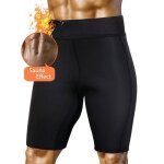 Short de sudation homme minceur court sauna pantalons amincissant fitness - noir - pour adulte - respirant ...