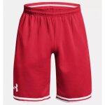 Short - under armour - perimeter - noir / rouge - taille l - short