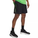 Short - under armour - tech woven wordmark - noir et vert - 100% polyester - homme Short - under armour - tech woven wordmark - noir et vert - 100% polyester - homme